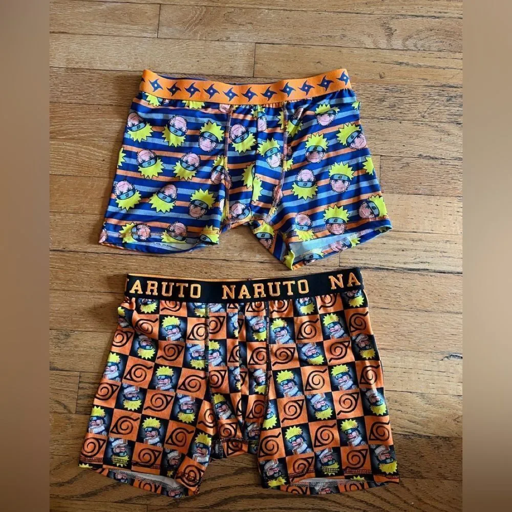 Naruto Kids Boxer Briefs - Vibrant Multi-Color Set